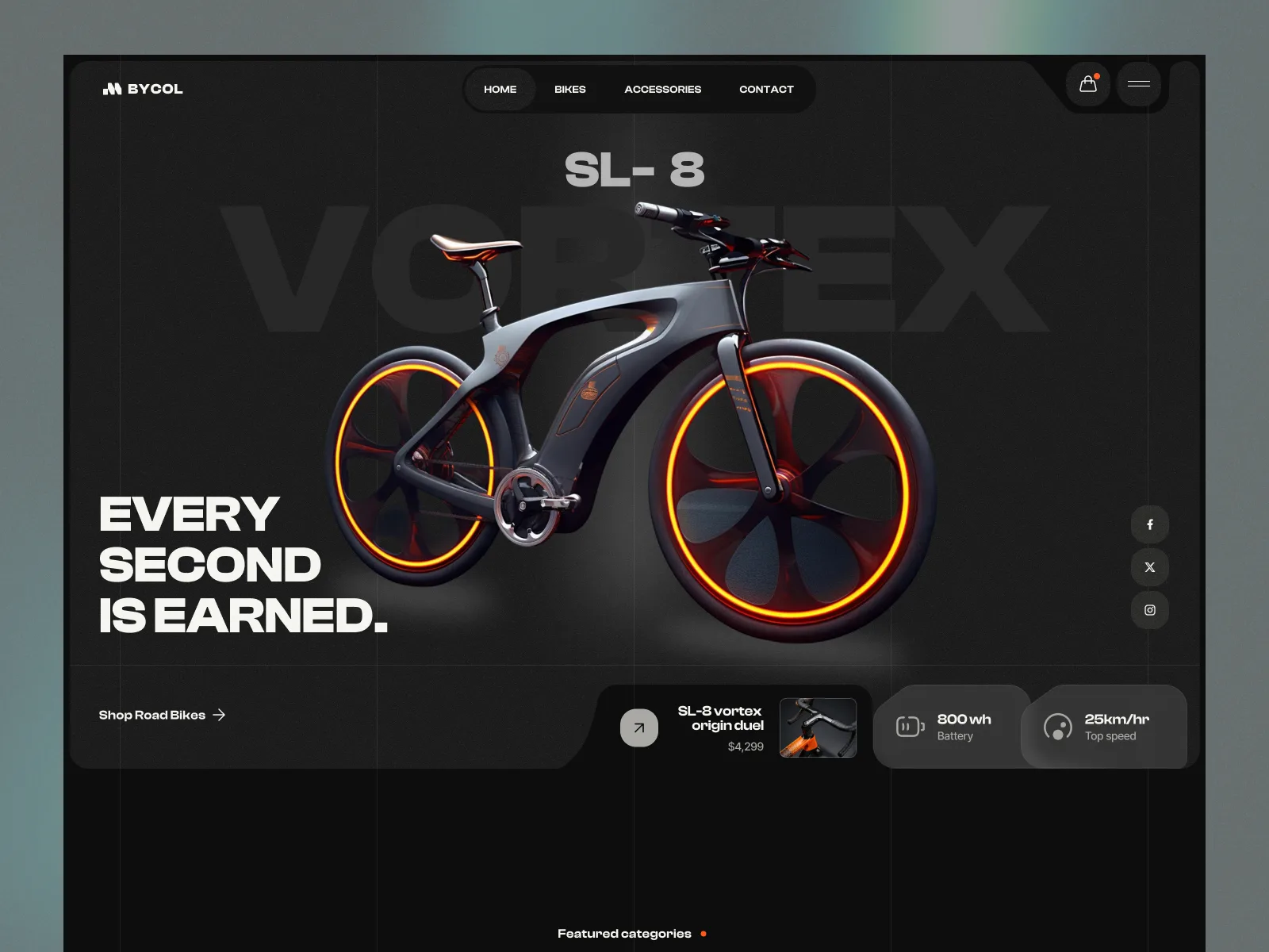 Bycol — Webflow e-commerce website template